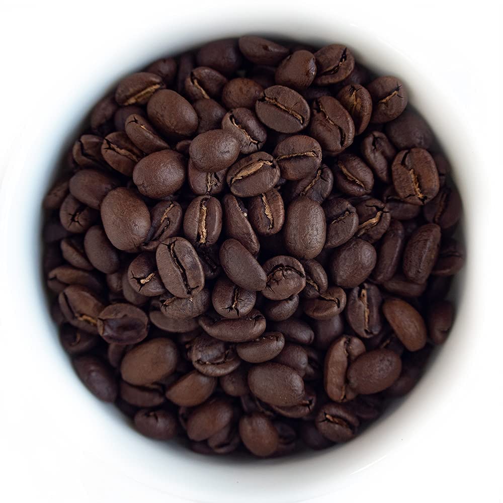 Fresh Roasted Coffee Organic Colombian aroma steam rising from a fresh brew.