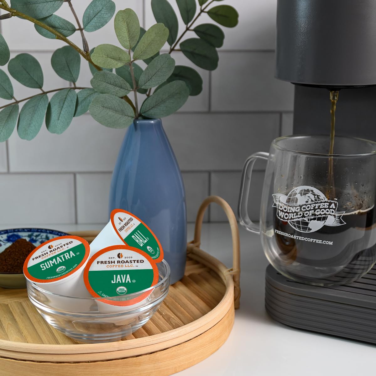 Fresh Roasted Coffee Java Taman Dadar Capsule for Indonesian-inspired brew.