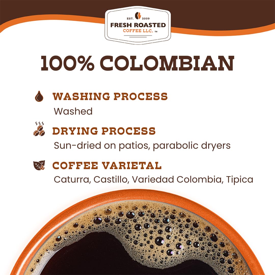 Boxed Fresh Roasted Coffee packaging on kitchen counter
