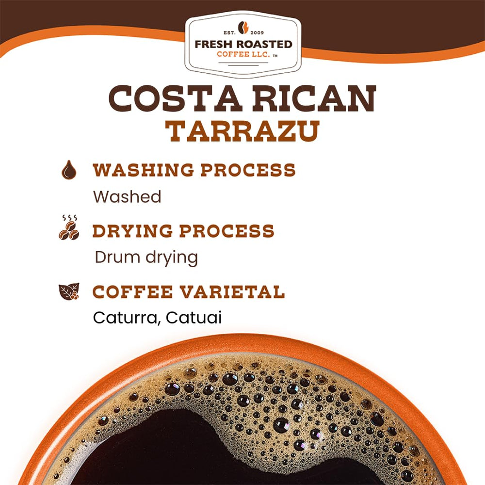 Fresh Roasted Coffee Tarrazu 2lb pack offers bulk value