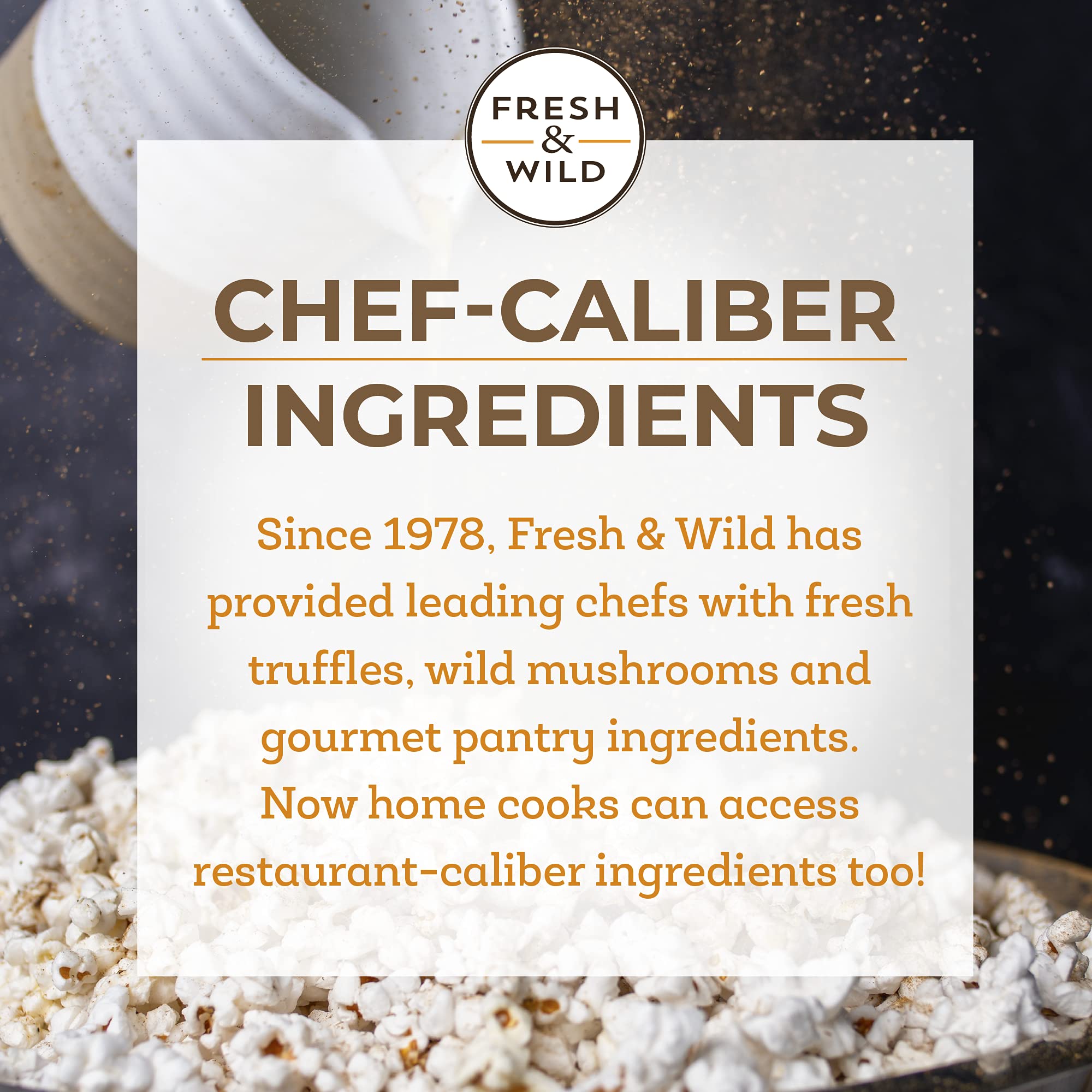 Fresh & Wild fennel pollen sprinkled on vegetables to boost flavor.