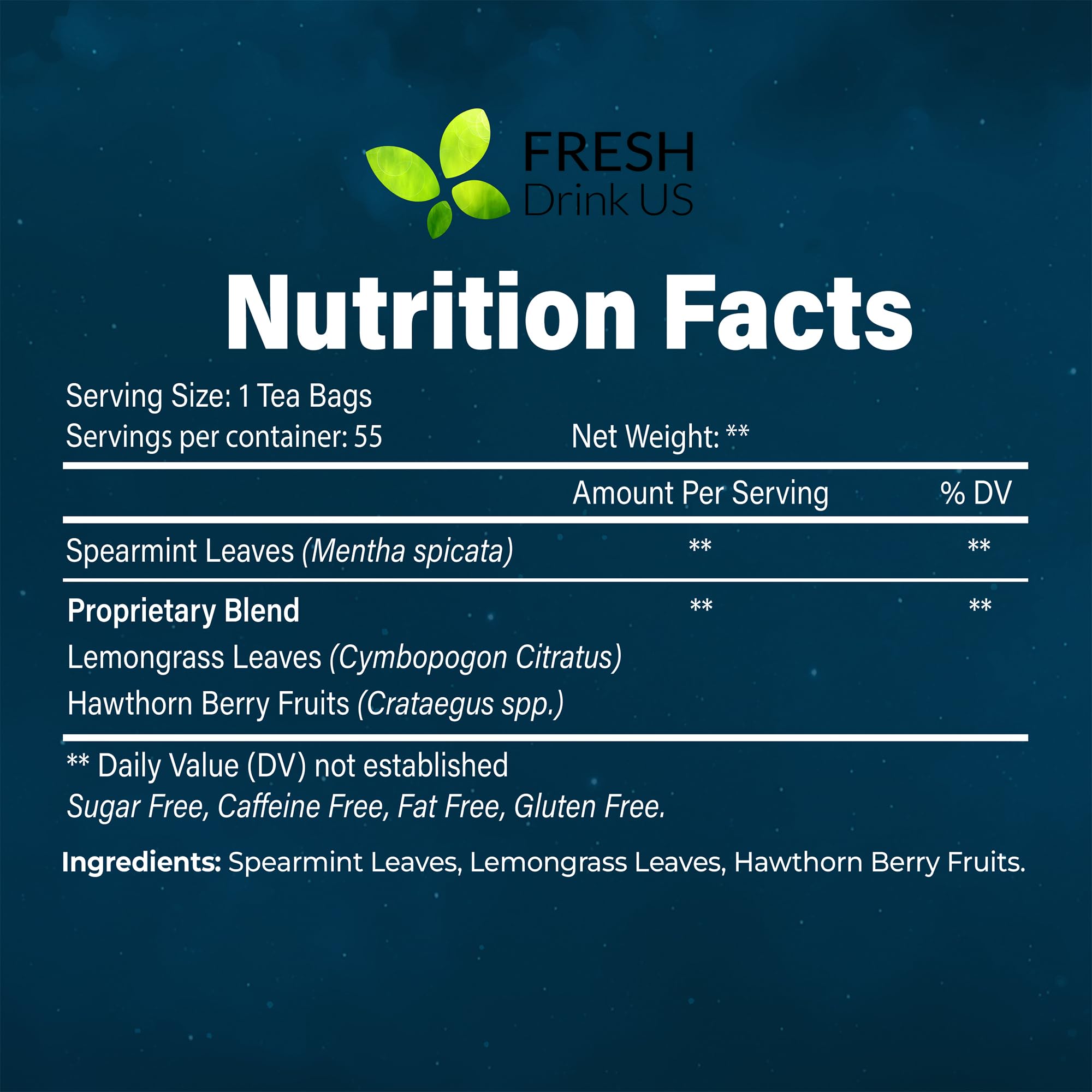FreshDrinkUS Better Sleep Herbal Tea in a steaming cup for calming, late-evening sipping.