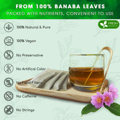FreshDrinkUS biodegradable corn fiber tea bag highlights eco-friendly disposal.