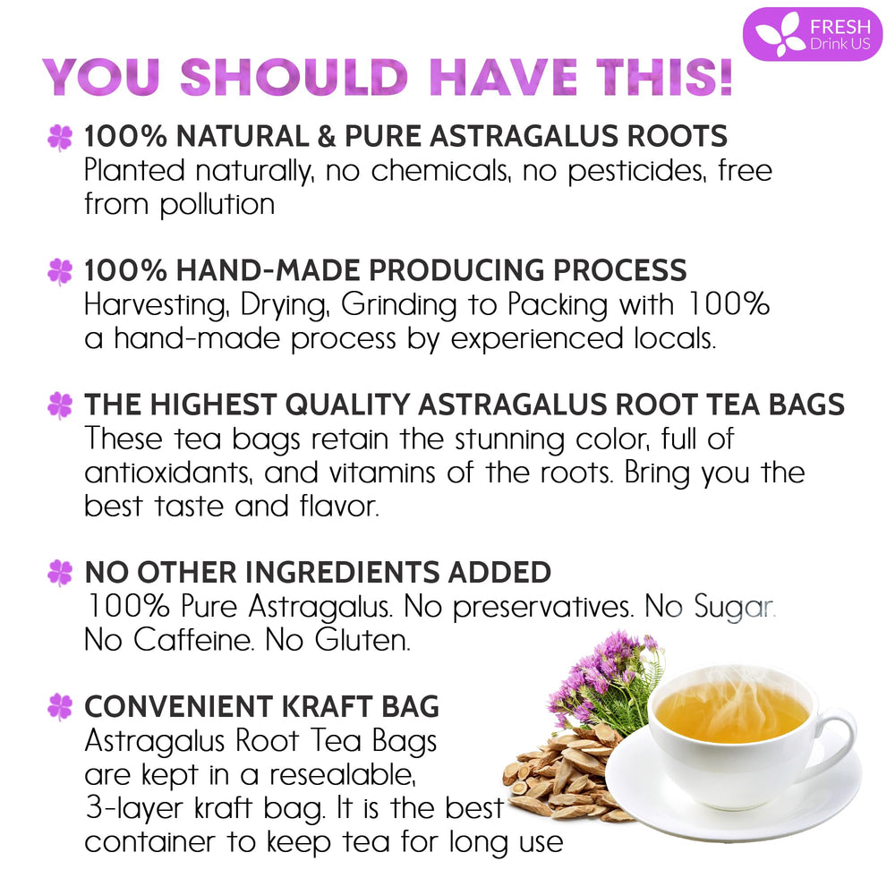 FreshDrinkUS biodegradable corn tea bags highlighting eco-friendly packaging