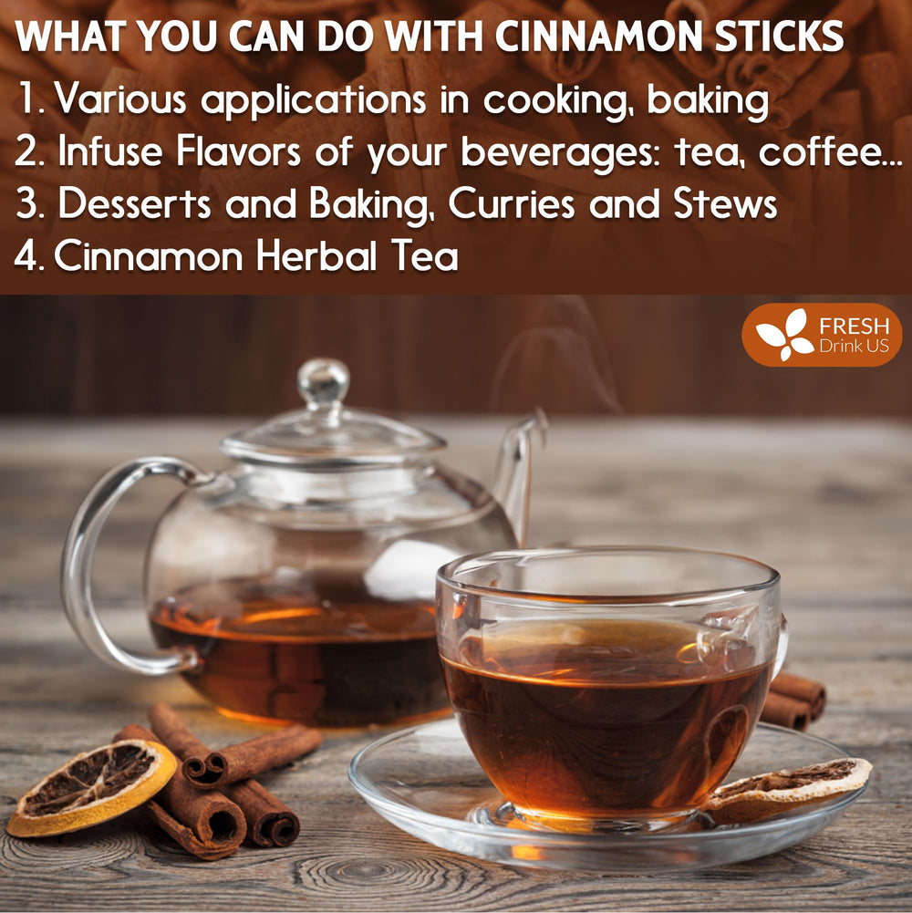 FreshDrinkUS cinnamon sticks can freshen spaces when boiled for aroma.