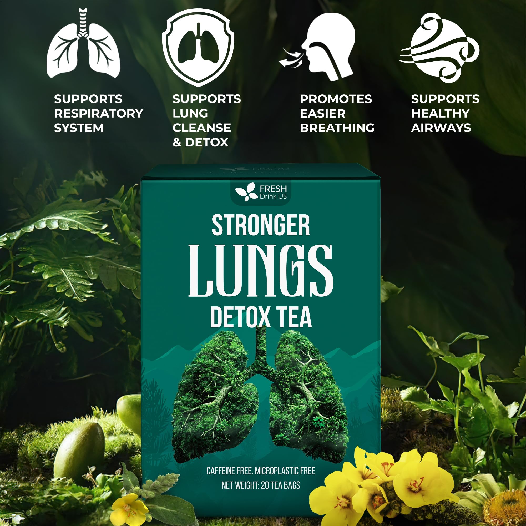 FreshDrinkUS Strongerlungs rich color and inviting aroma signal a comforting sip