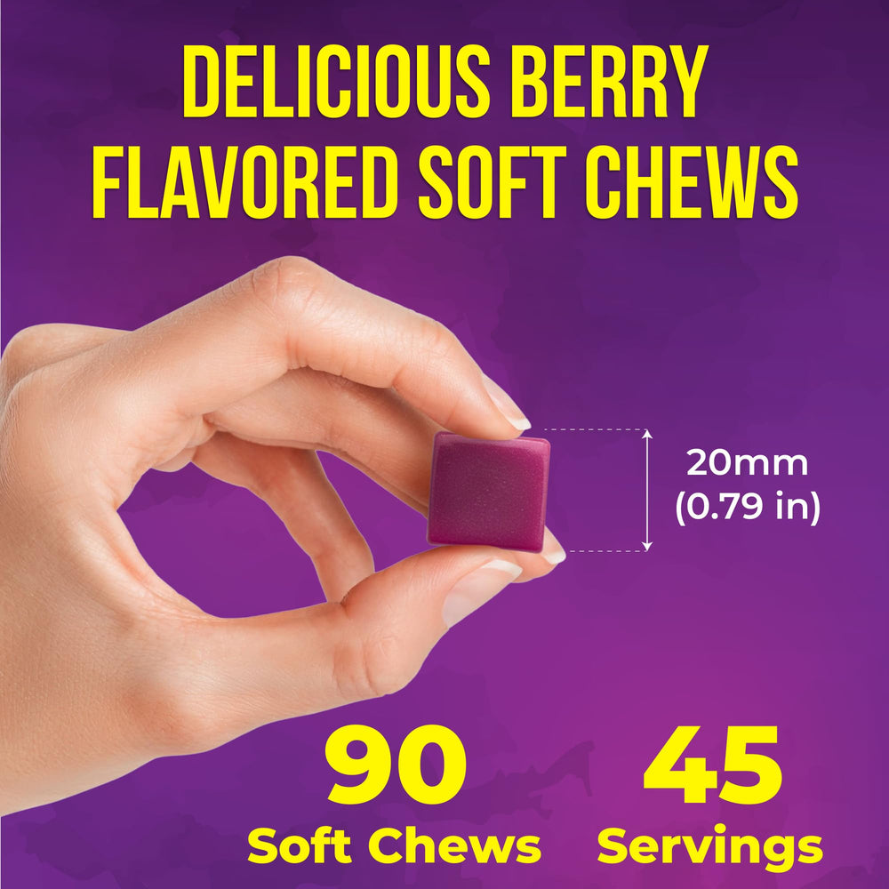 FreshDrinkUS soft chews on shelf; premium quality and responsible sourcing.