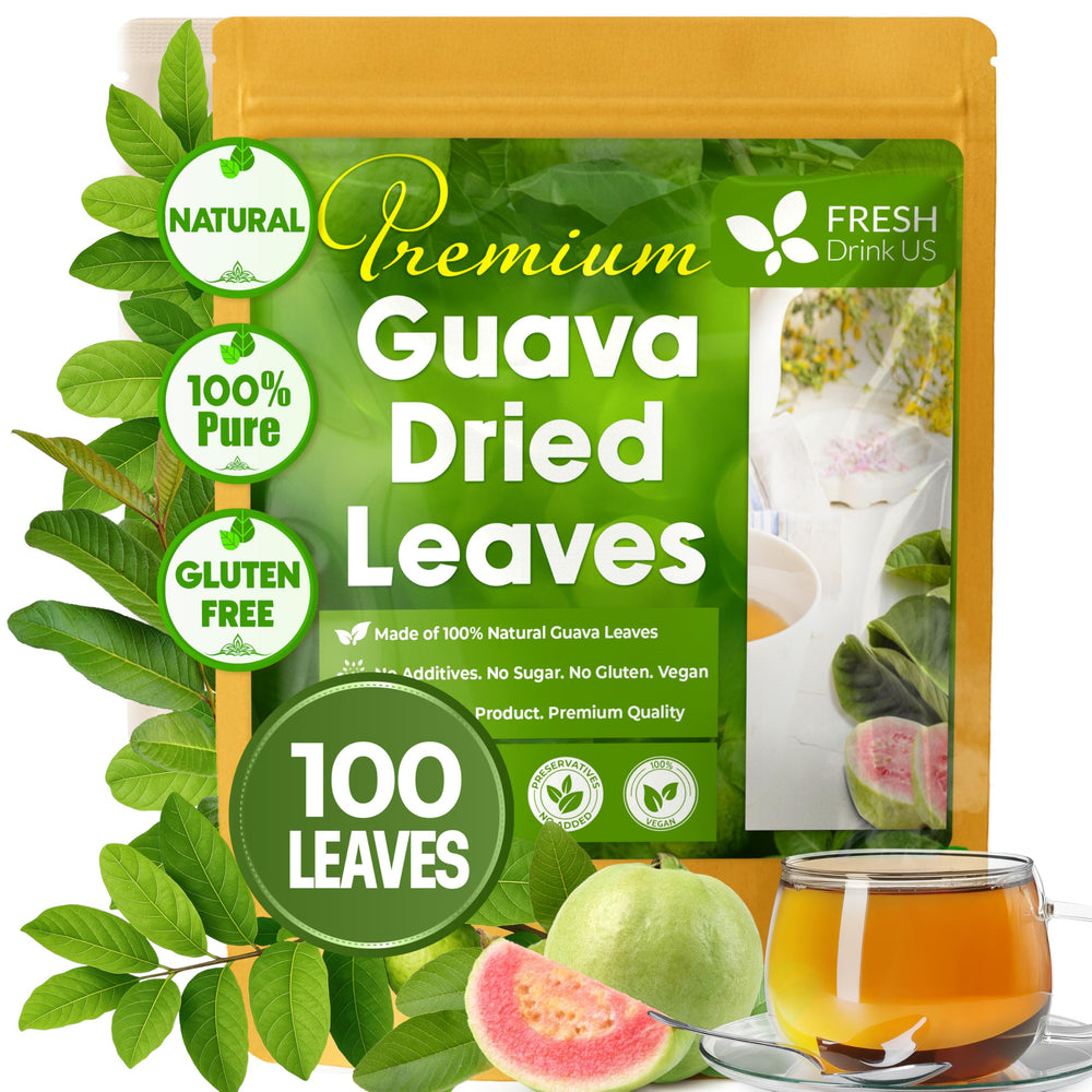 FreshDrinkUS guava leaves 100% natural, ideal as a pure tea base