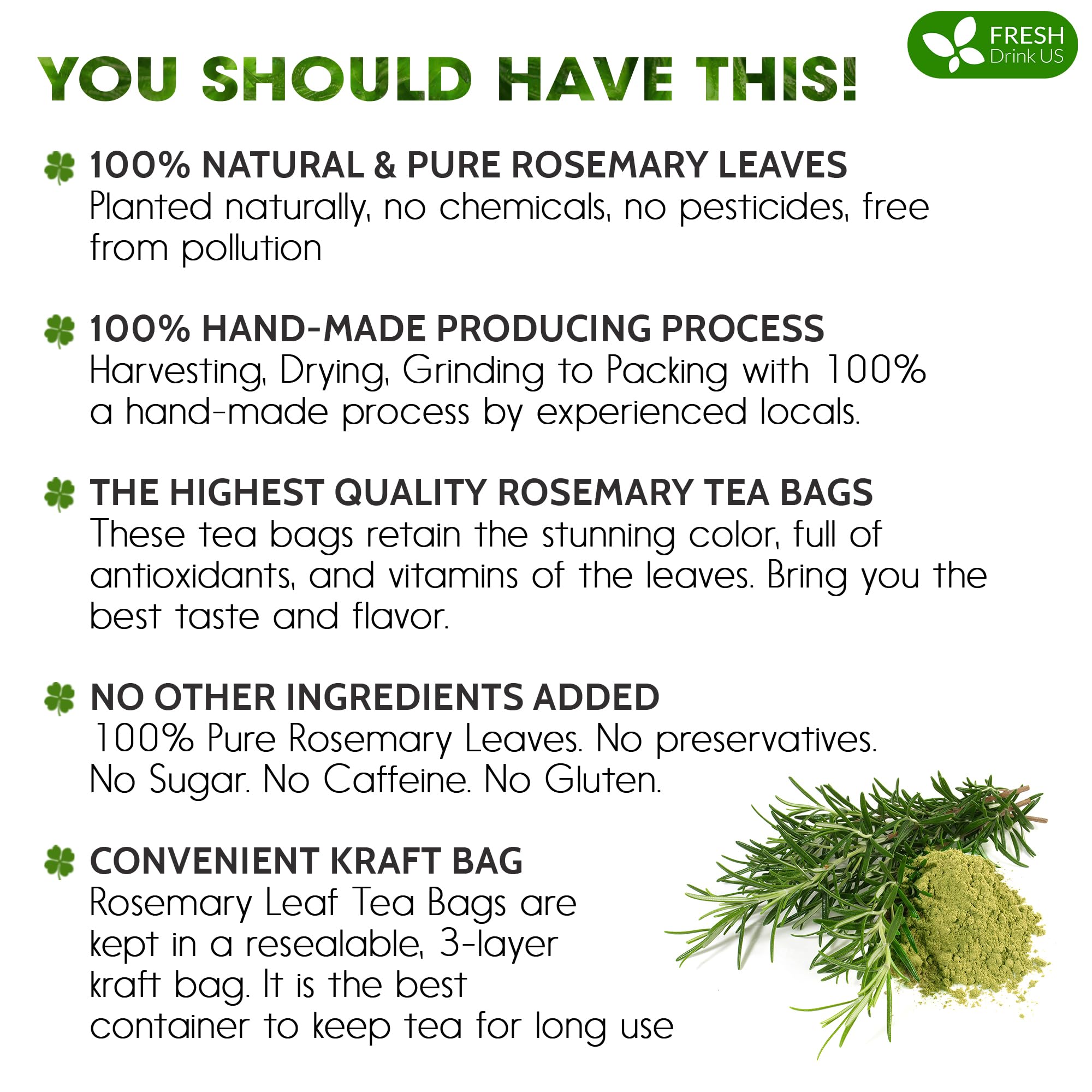 Hand-brewing FreshDrinkUS rosemary tea for an easy, comforting ritual.