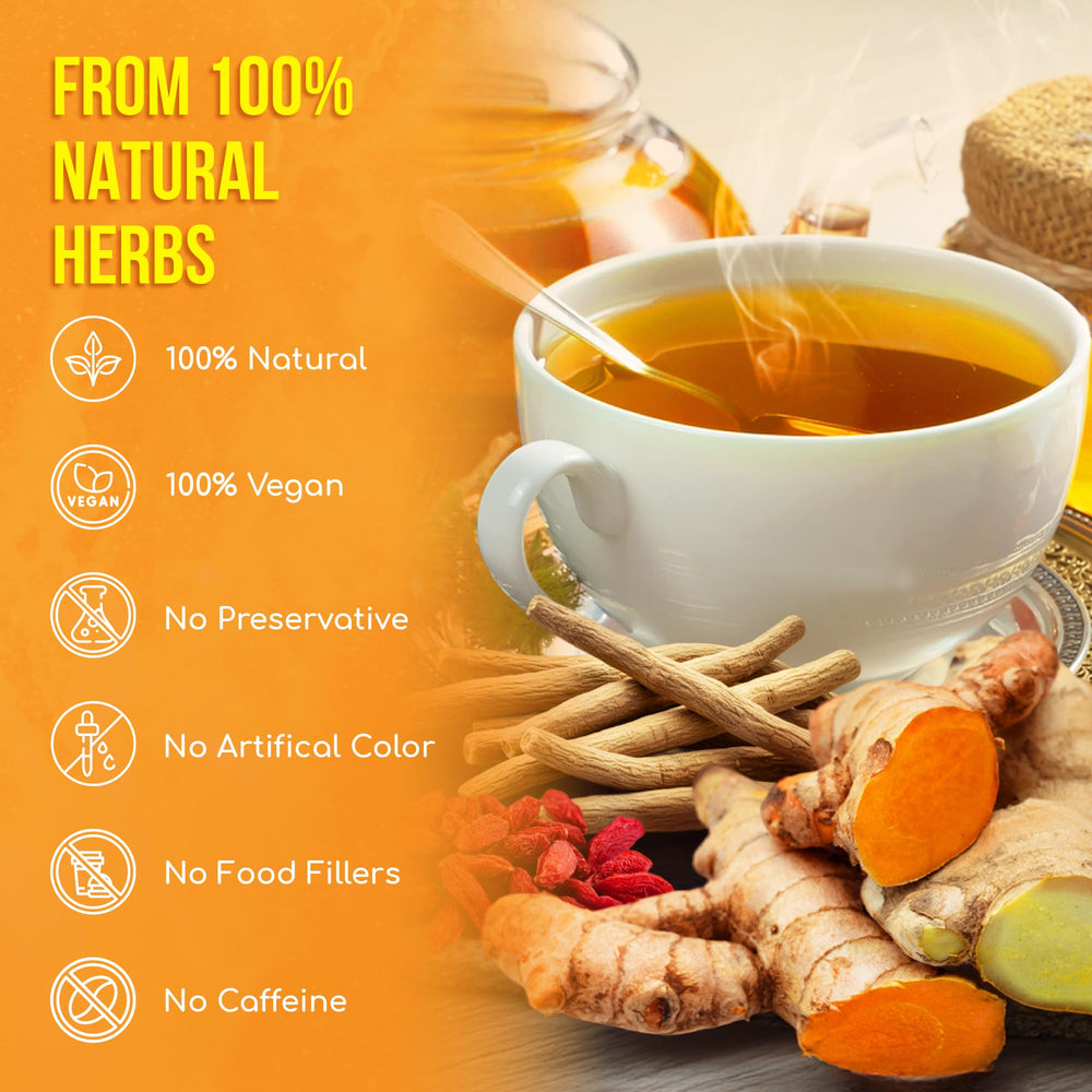 FRESHDRINKUS Harmony ingredients close-up, turmeric, hibiscus, and goji for natural flavor.