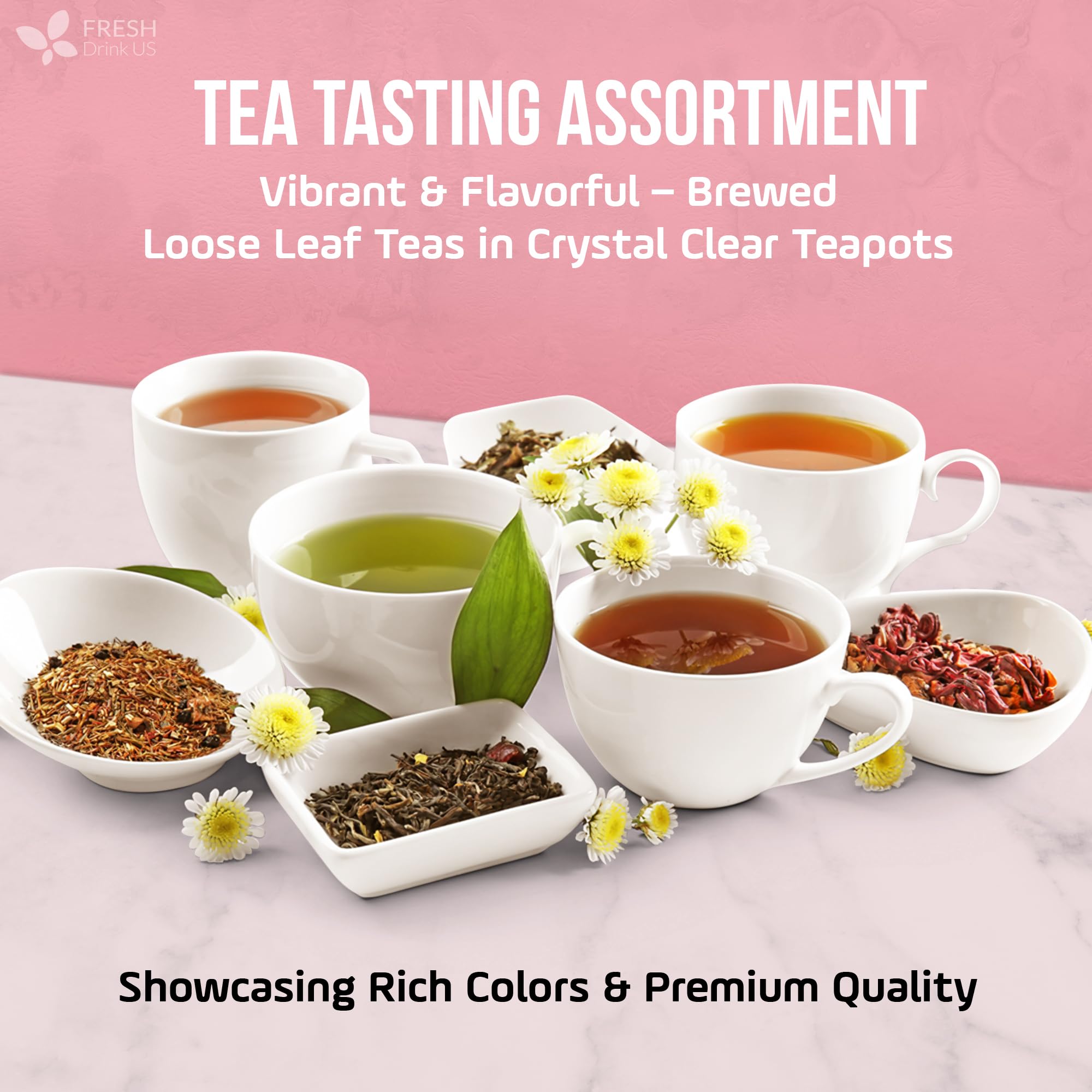 FreshDrinkUS jasmine green tea packaging emphasizing premium aroma.