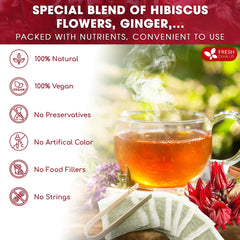 FreshDrinkUS lemongrass stem for citrusy brightness in tea.