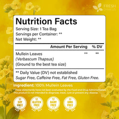 FreshDrinkUS mullein tea sun-dried leaves highlighting traditional craftsmanship