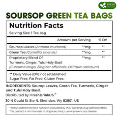 FreshDrinkUS natural tea bags in kraft packaging for convenient use.