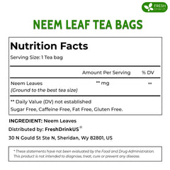 FreshDrinkUS neem leaves display dried natural quality for a rich aromatic cup.