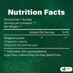 FreshDrinkUS oregano leaf tea dried leaves showcase pureness and bright aroma for fresh brews.