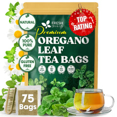 FreshDrinkUS oregano leaf tea bags deliver convenient, flavorful infusions ready to steep.