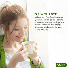FreshDrinkUS peppermint infusion offers a refreshing, caffeine-free finish.