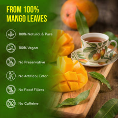 FreshDrinkUS picked dried mango leaves demonstrate careful harvest and quality.
