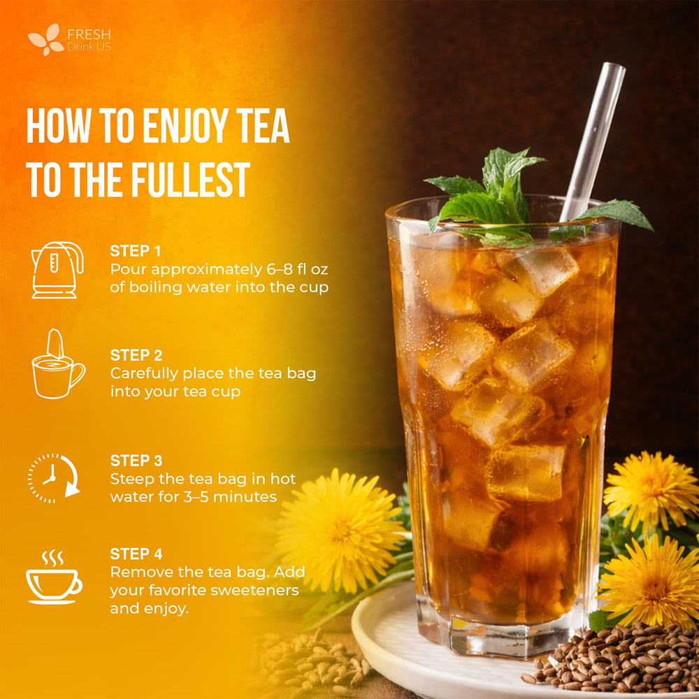 FreshDrinkUS plant-based vegan tea suitable for diverse dietary lifestyles
