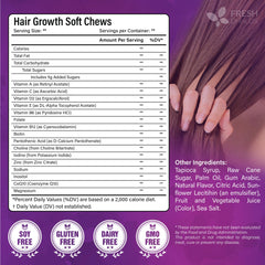 FreshDrinkUS soft chews close-up highlighting fruity flavor and easy routine.