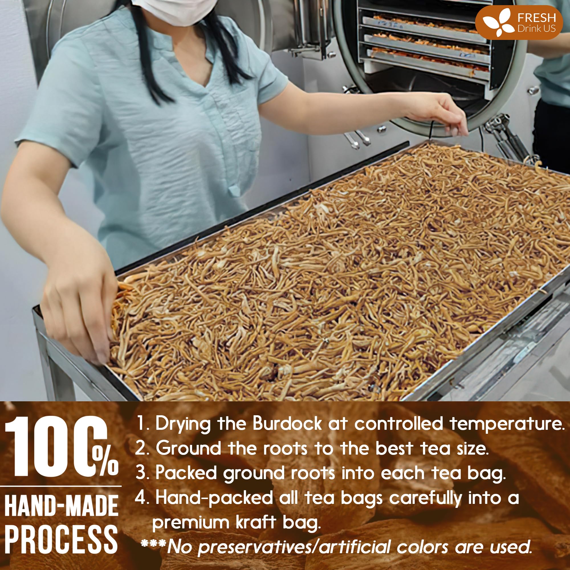 FreshDrinkUS resealable bag label communicates long-lasting freshness.