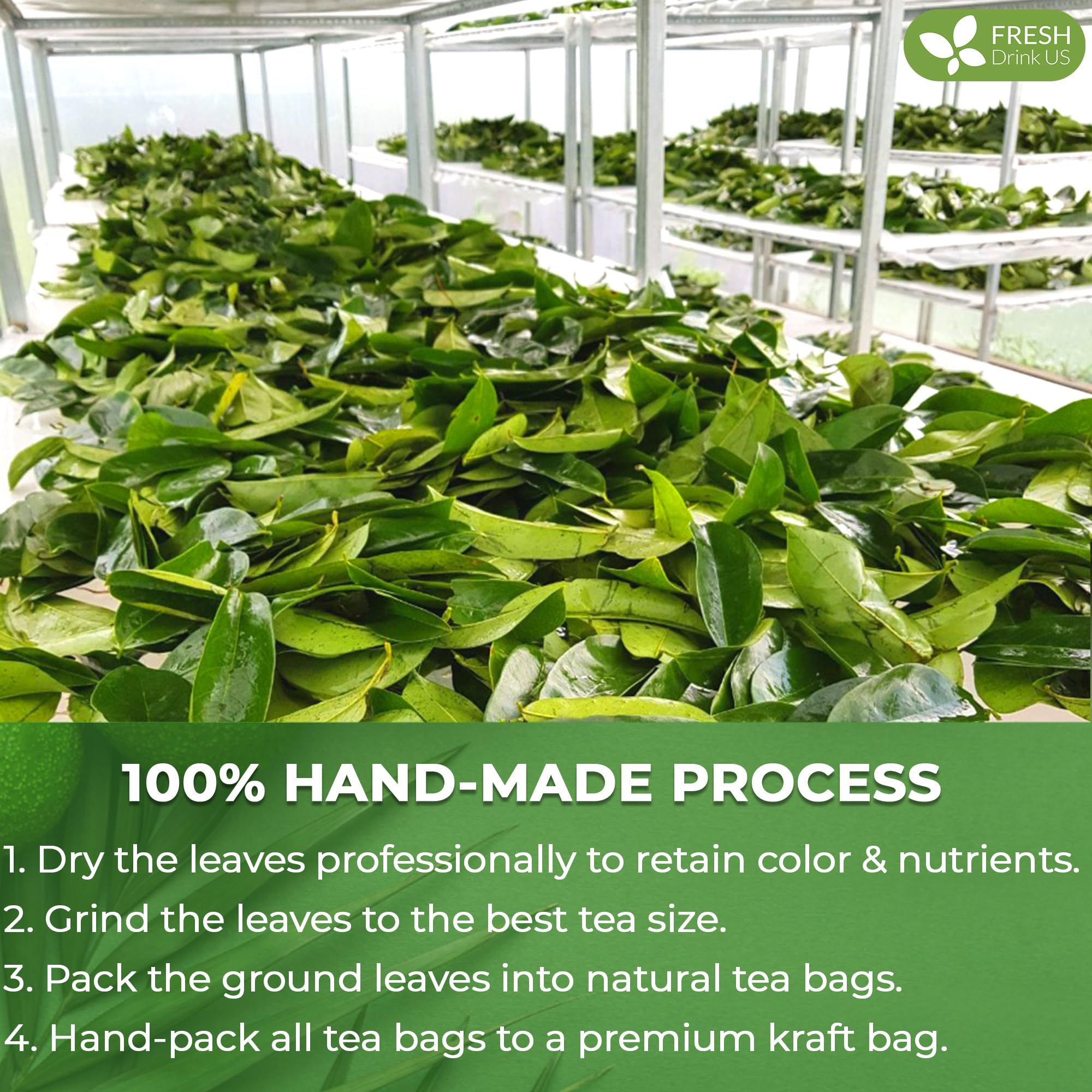 FreshDrinkUS resealable bag supports long shelf life and easy storage