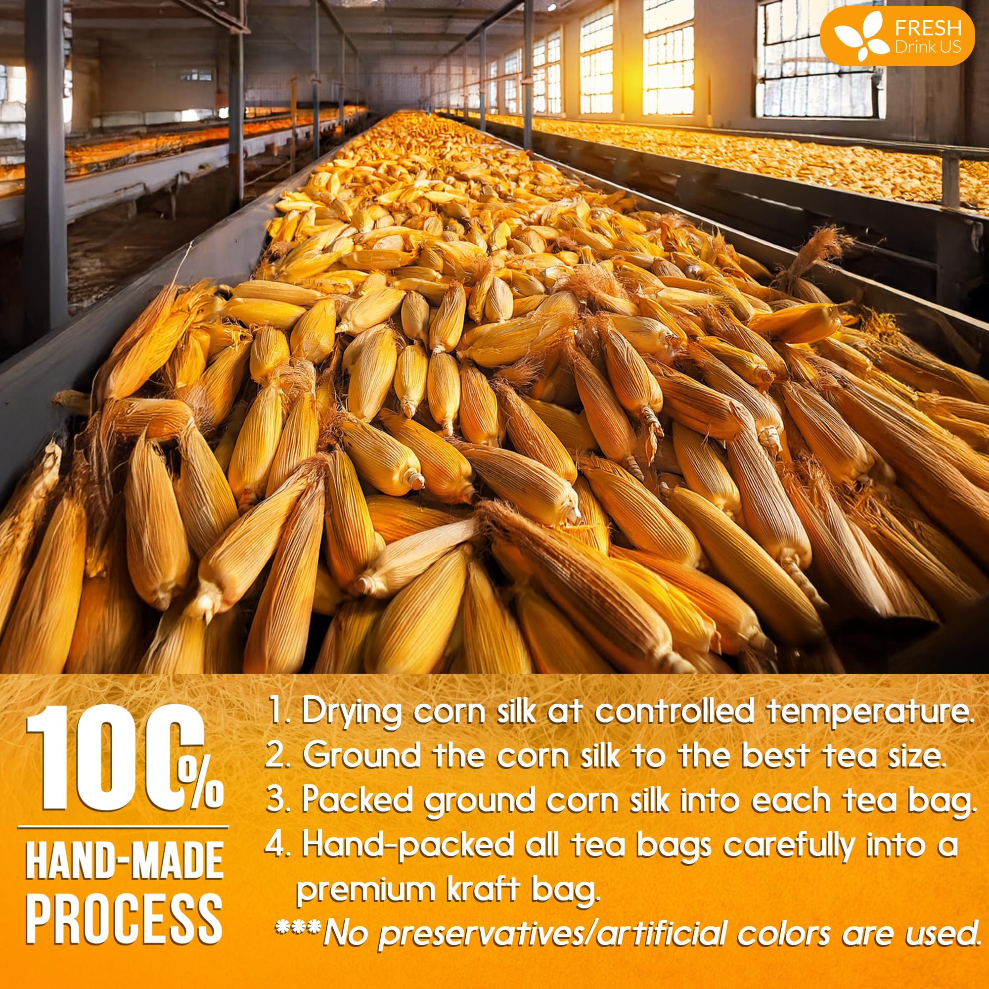 FreshDrinkUS sourcing story emphasizes natural harvest and purity.