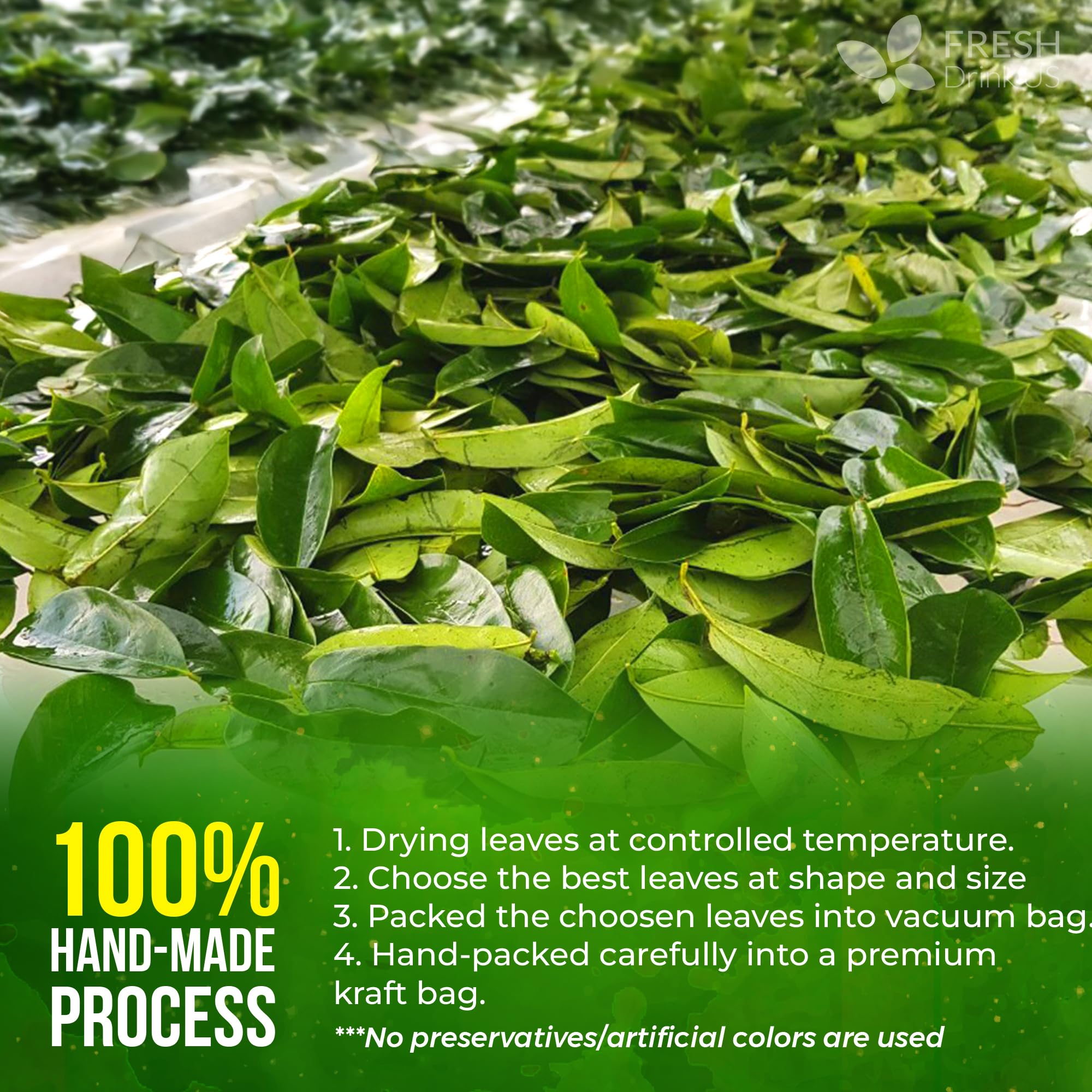 FreshDrinkUS soursop leaves packaging inner membrane keeps contents fresh