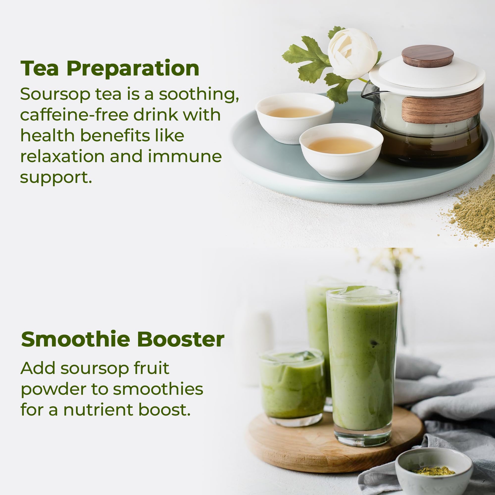 Tea steeping scene showing 2-3 minute infusion for a soothing sip.