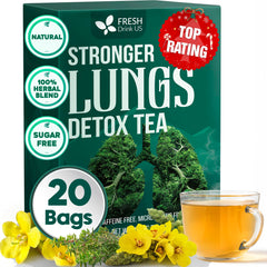 FreshDrinkUS Strongerlungs tea bags box for quick daily brewing