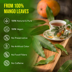 FreshDrinkUS sun-dried mango leaves capture natural sweetness