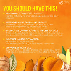 FreshDrinkUS sun-dried turmeric detail highlights authentic flavor