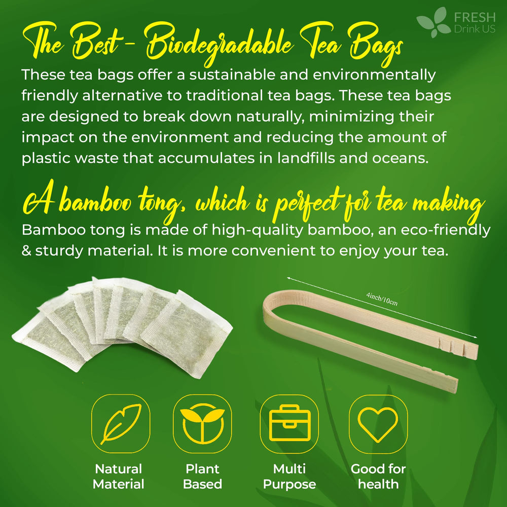 Vegan sugar-free FreshDrinkUS tea suited for plant-based lifestyles
