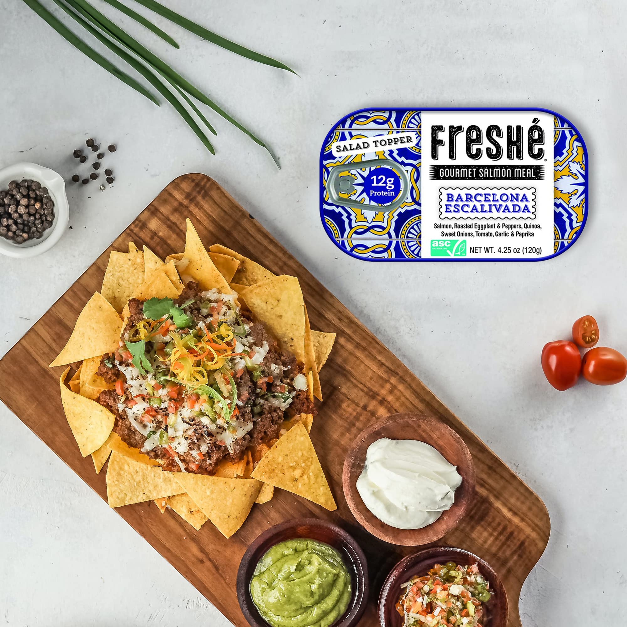 Freshé on-the-go snack by Freshé for outdoor adventures.