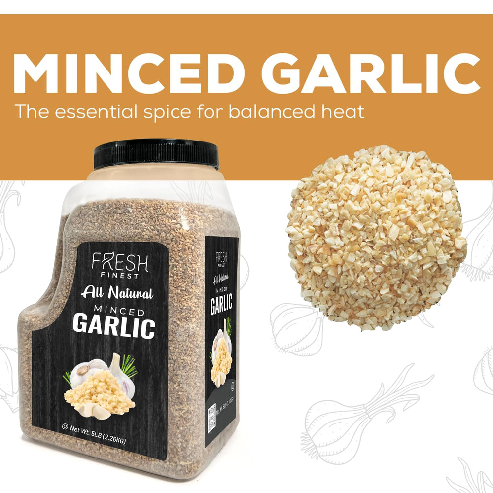 Fresh Finest garlic packaging demonstrates kosher-certified quality for home cooking.