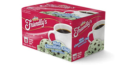 Friendly's mint chocolate chip packaging designed for Keurig brewers