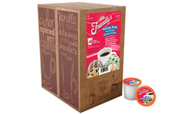 Friendly's butterscotch swirl coffee pod close-up, ideal for a dessert-like morning.