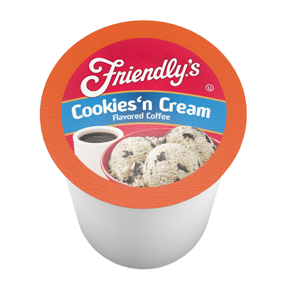 Friendly's premium arabica beans close-up for smoother, more flavorful cups.