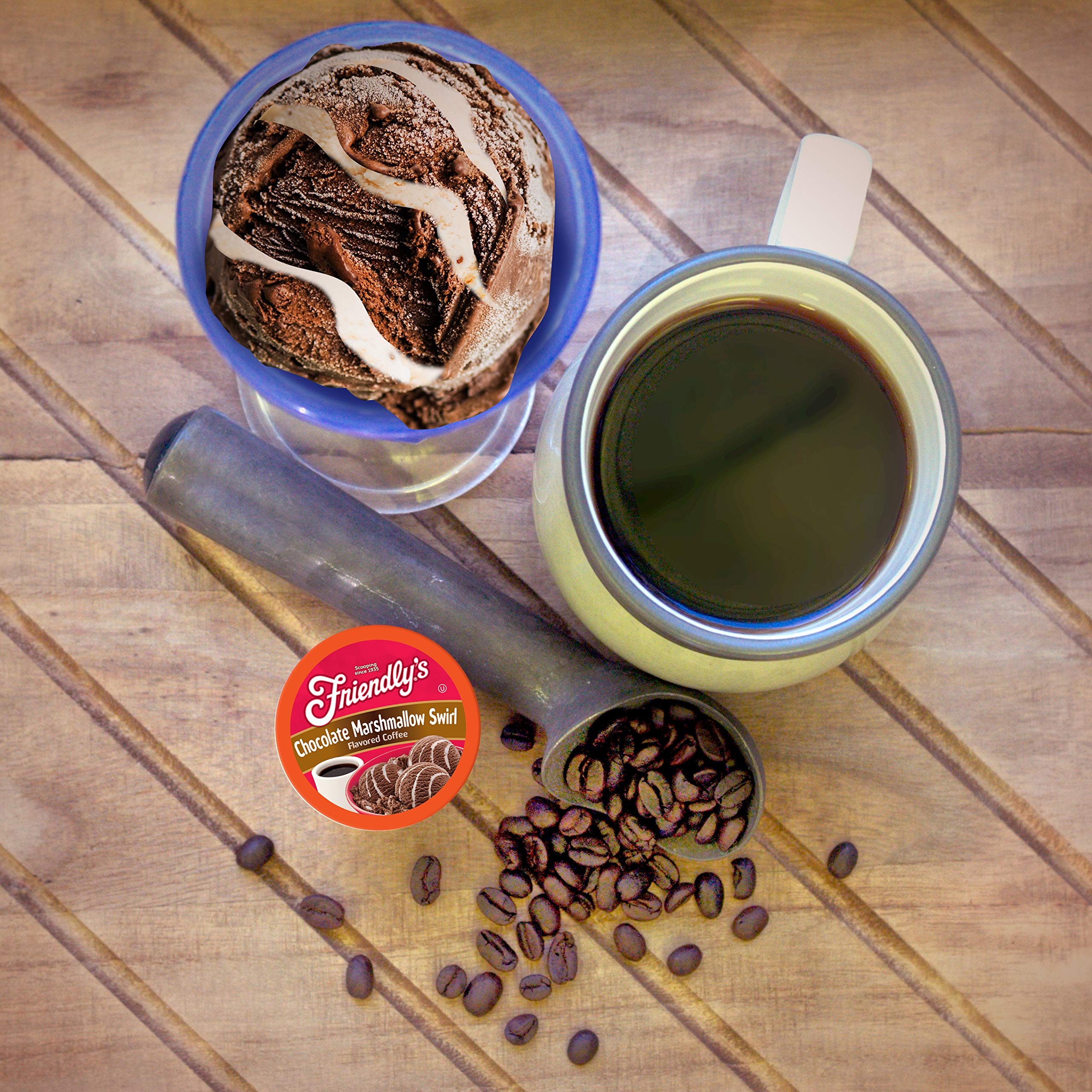 Dense, small-batch roasted coffee grounds ready for brewing.