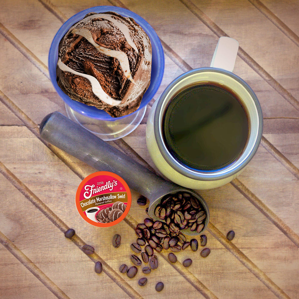 Dense, small-batch roasted coffee grounds ready for brewing.