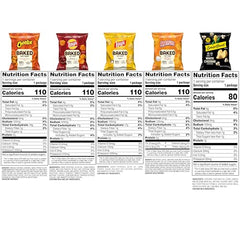 Frito-Lay Baked Cheetos Crunchy bags close-up, savory baked crunch