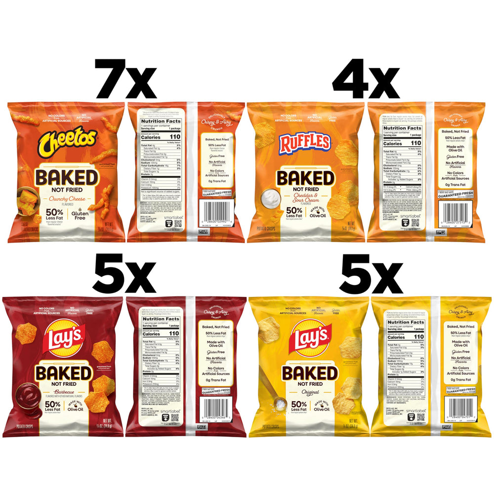 Frito-Lay Baked Cheetos Crunchy Snacks crisp cheese flavor for sharing