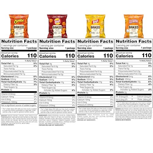 Frito-Lay Baked Lay's Barbecue Chips close-up, ideal for lunches