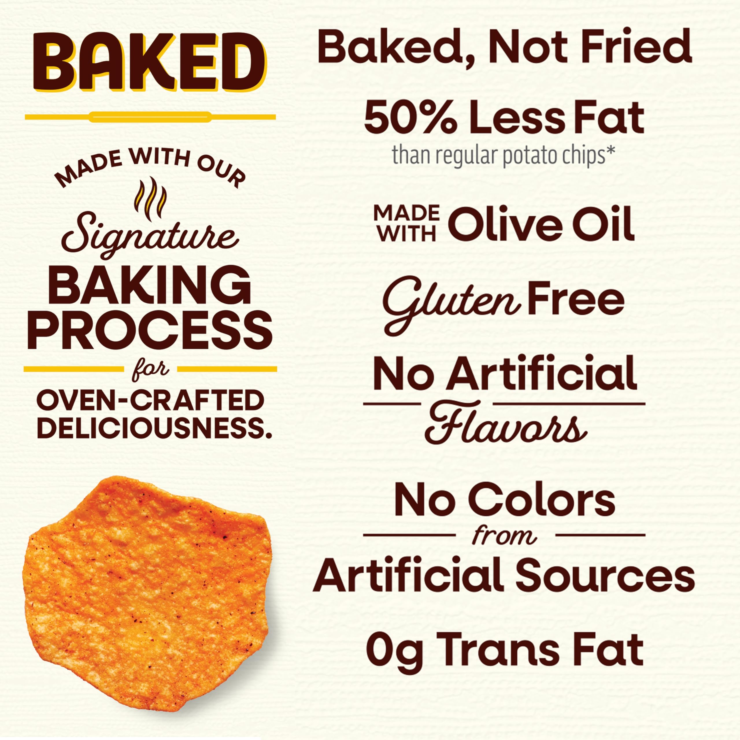 Serving idea: Baked Lay's Barbecue as a quick desk-side snack.