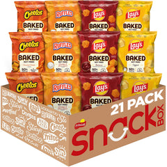 Frito-Lay Baked Variety Pack display with assorted bags for family snacking
