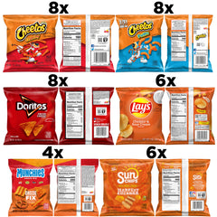 Frito-Lay Cheesy Mix Cheetos Crunchy bags highlighting intense cheese flavor on the go