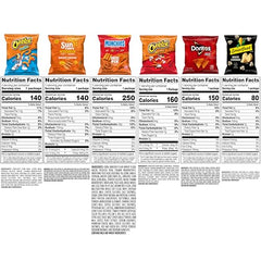 Frito-Lay Cheesy Mix Pack assorted snacks ready for family lunchboxes.