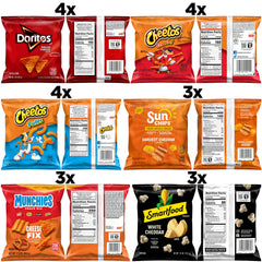 Frito-Lay Cheesy Mix Pack on-the-go, convenient single-serve portions.
