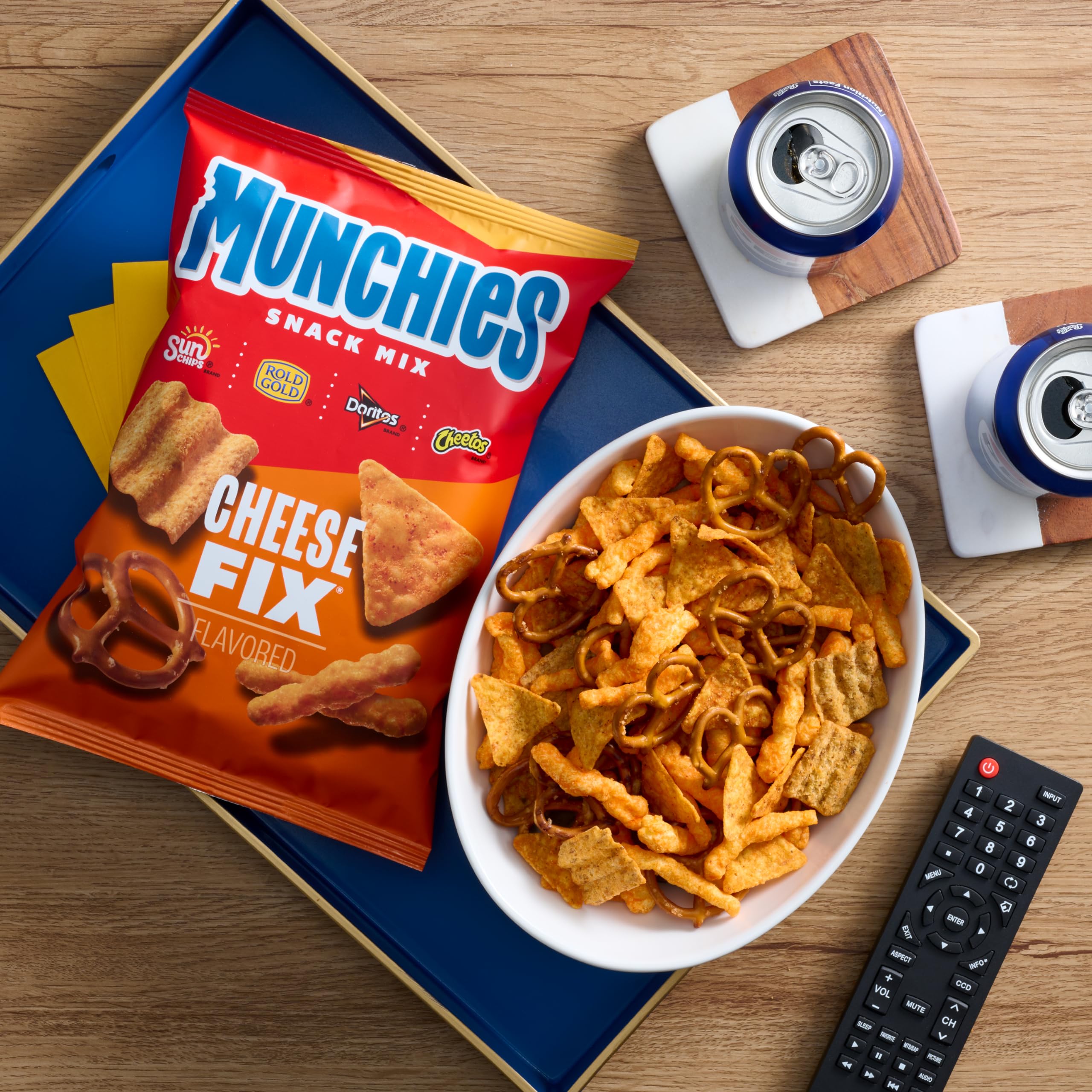 Frito-Lay Cheesy Mix SunChips Harvest Cheddar bags for savory crunch during breaks